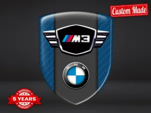 BMW Silikonsticker Auto Edition Hochwertig Anpassbar